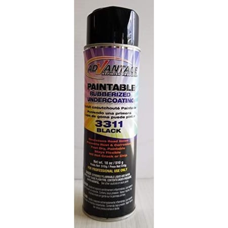 Swivel 18 oz Paintable Rubberized Undercoating Aerosol Paint SW3645544